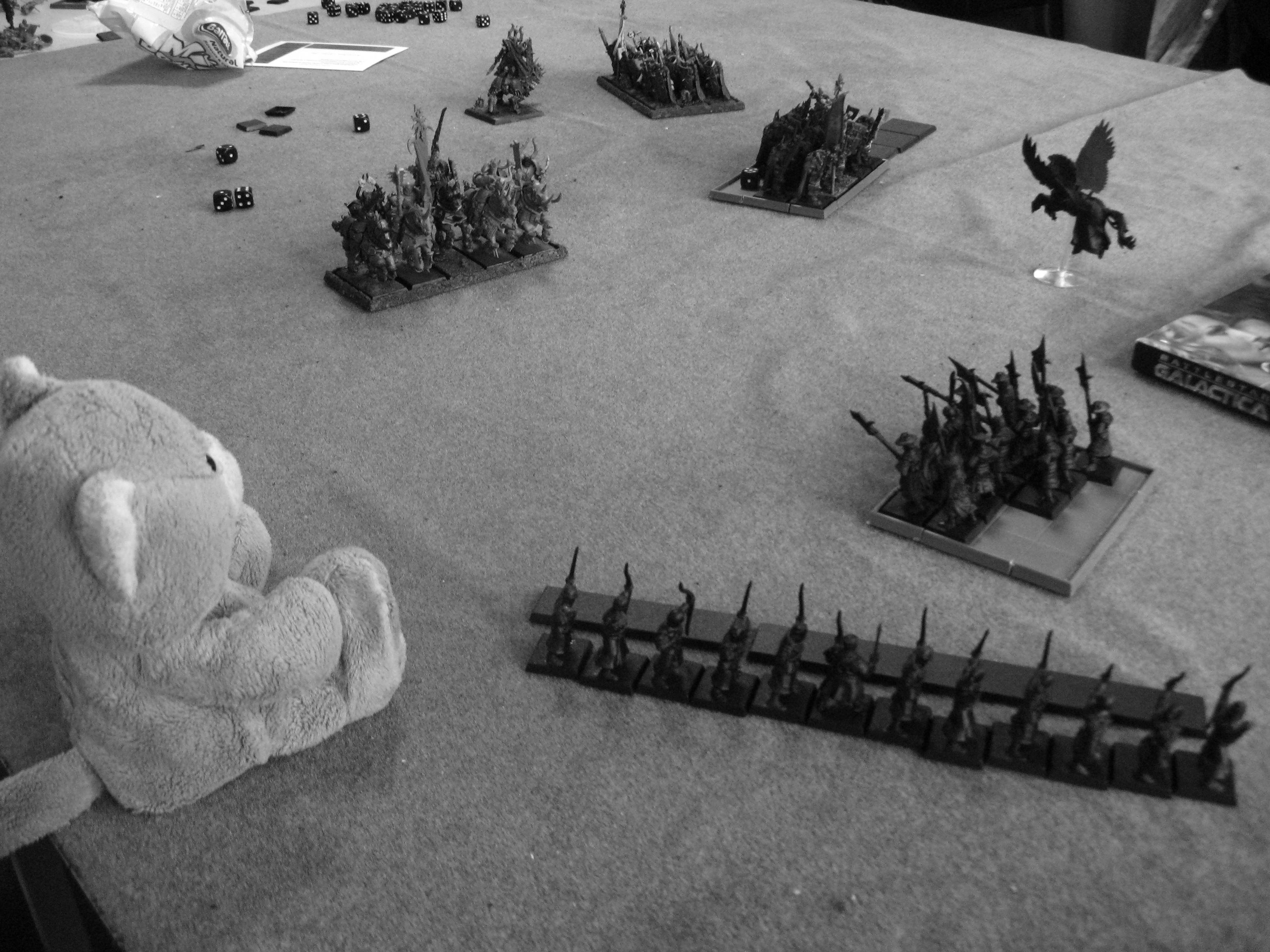 From Warhammer to Warmachine and everything in between. Plus we have ties to a local wargaming community that meets on campus every Friday if you need a bit more for your wargaming fix.
